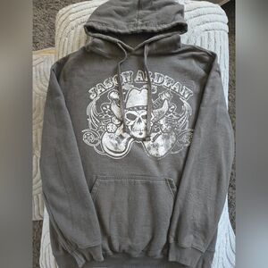 Jason Aldean Graphic Concert Hoodie Unisex Medium EUC